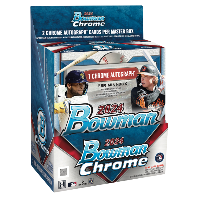 2024 Bowman Chrome Full Case 12x Hobby PYT  - Break #4